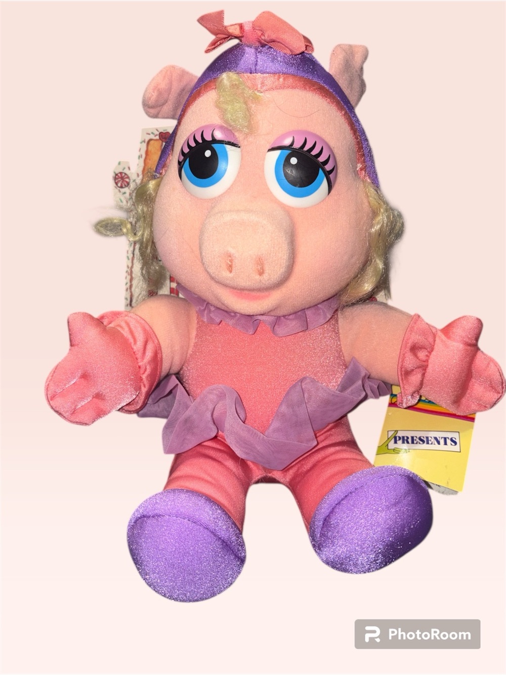 Vintage 1988 Dakin Muppets Plush Baby Miss Piggy  Jim Henson NWT